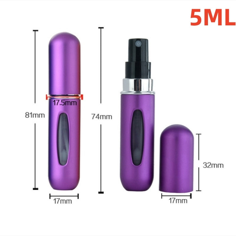 Portable Mini Perfume Refill Bottles: Your Travel-Friendly Scent Solution