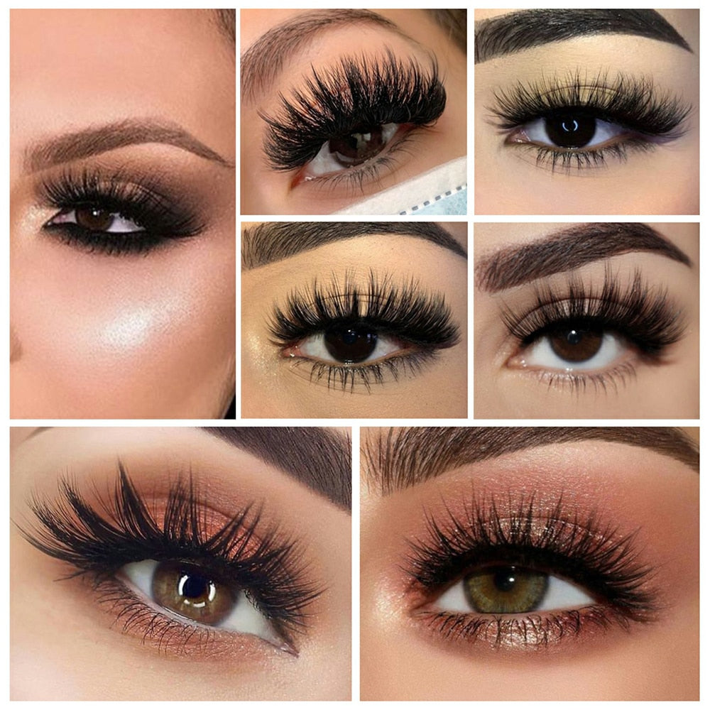 Rainbow Elegance: 144 Russian Volume Cluster Lashes